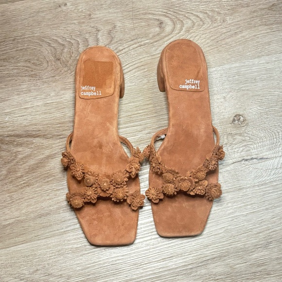 NWOT Jeffrey Campbell Ditzy Flower Heels - Picture 3 of 8